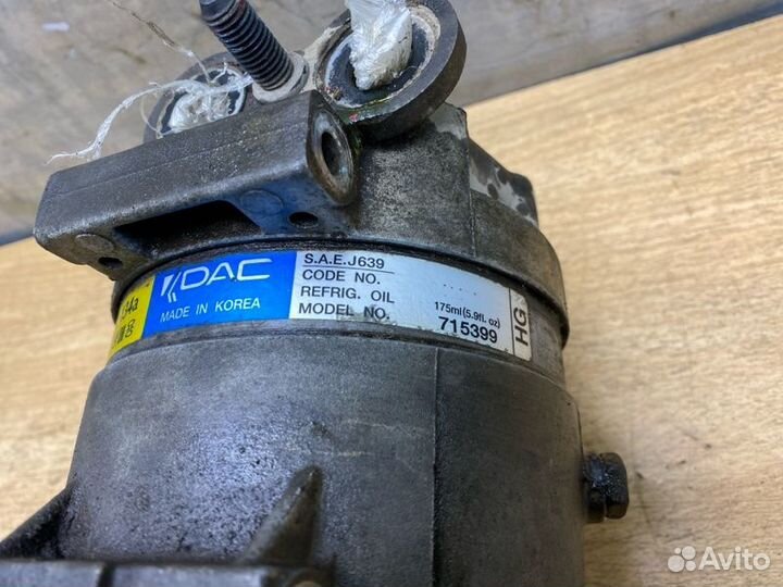 Компрессор кондиционера Chevrolet Lacetti J200