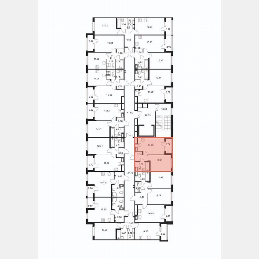 1-к. квартира, 35,9 м², 5/9 эт.