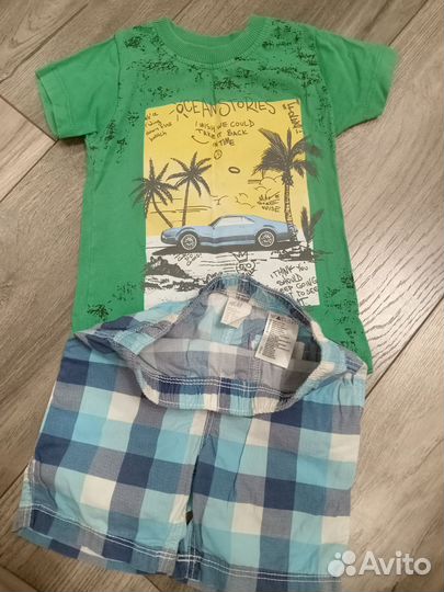 Костюм и шорты для мальчика