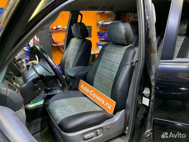 Чехлы на сидения Тойота Прадо 120
