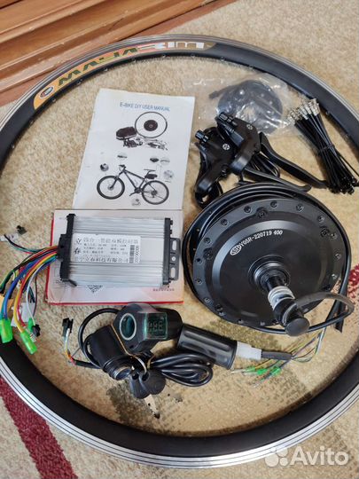 Электро мотор колесо 500 ватт 48 вольт комплект