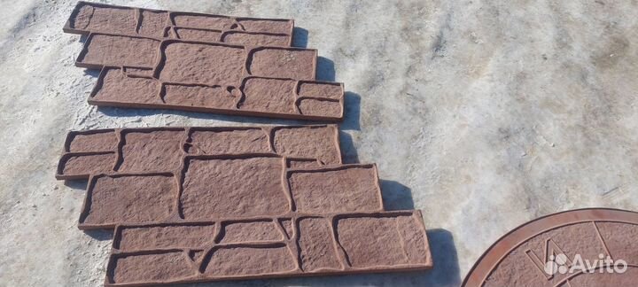 Формы для печатного бетона