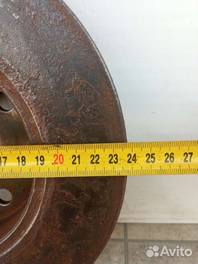 Диск тормозной передний Renault 19 2