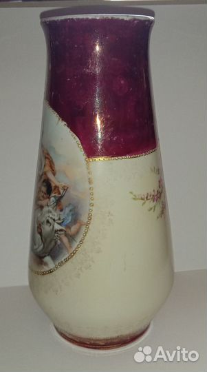 Антикварная ваза, вазочка, фарфор