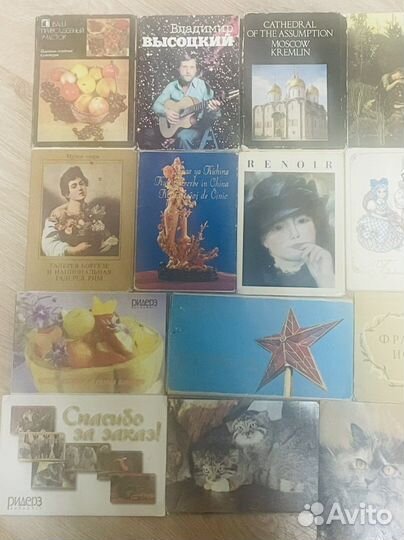 Открытки (коллекционные и подарочные) (на выбор)