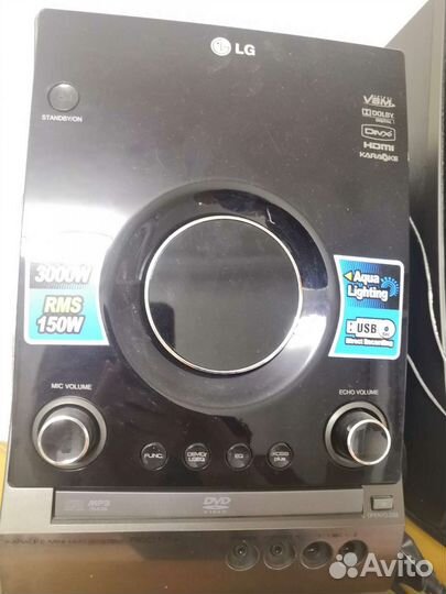 Музыкальный центр lg с караоке