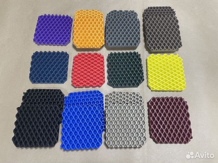 Mitsubishi lancer 9 ева коврики 3d(к-т5шт)