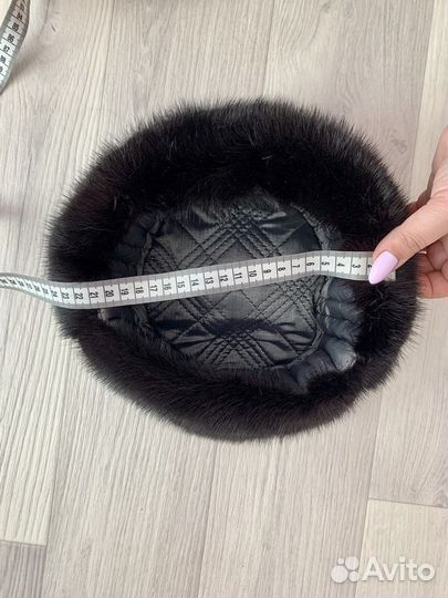 Мужская норковая шапка