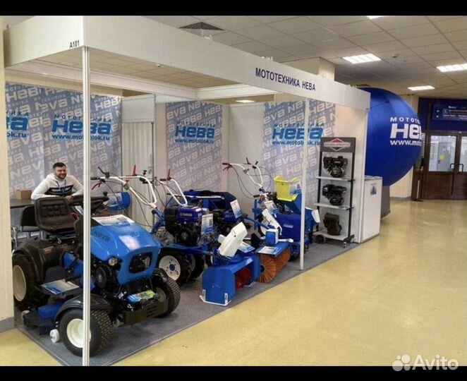 Мотоблок нева мб2-ZS (GB225)