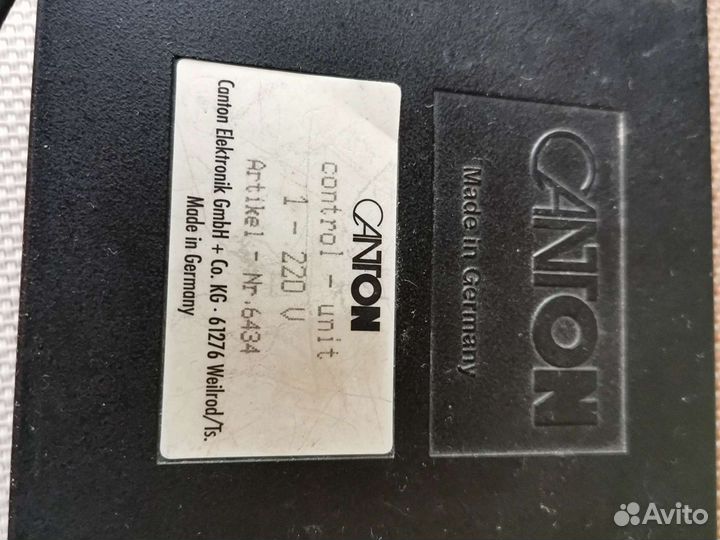 Canton control unit 1