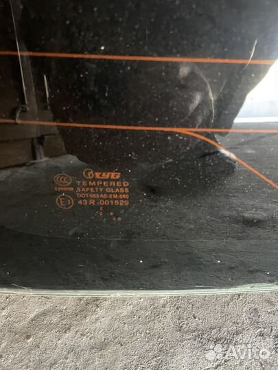 Стекло заднее hyundai starex до 2007г