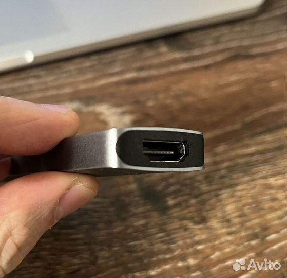 Переходник MacBook type-c на hdmi 4k