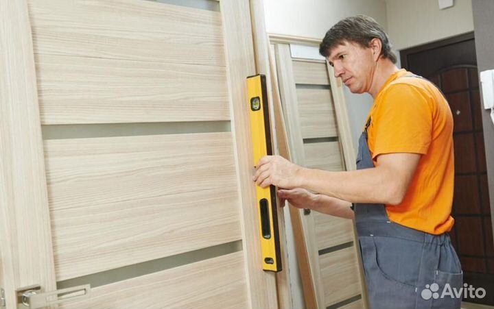 Межкомнатная дверь с коробкой