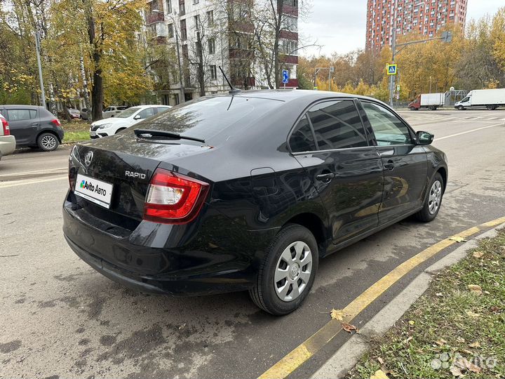 Skoda Rapid 1.6 МТ, 2019, 83 000 км