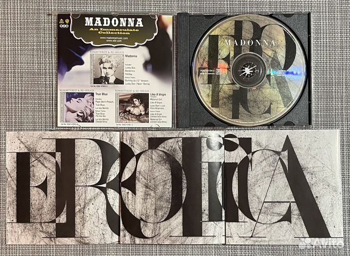Madonna - Erotica CD Germany