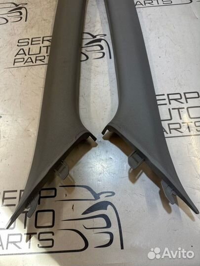 Накладки на стойки передние Hyundai Solaris 5P