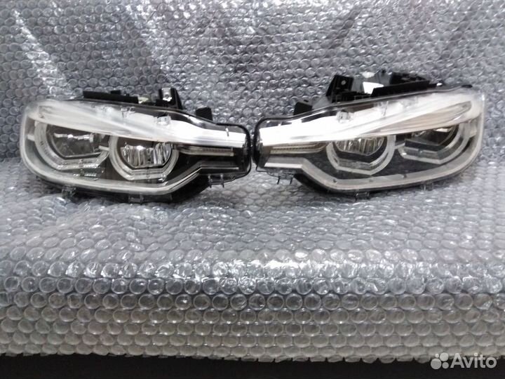 Комплект LED фар BMW F30 рестайлинг бмв Ф30 новые