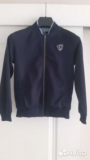 Кардиган для мальчика школьный. 134-140