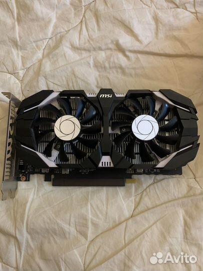 Видеокарта gtx 1050 ti 4gb MSI