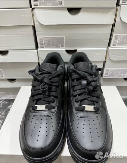 Кроссовки nike air force 1 black