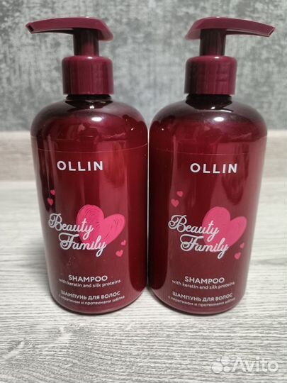 Ollin professional keratin шампунь