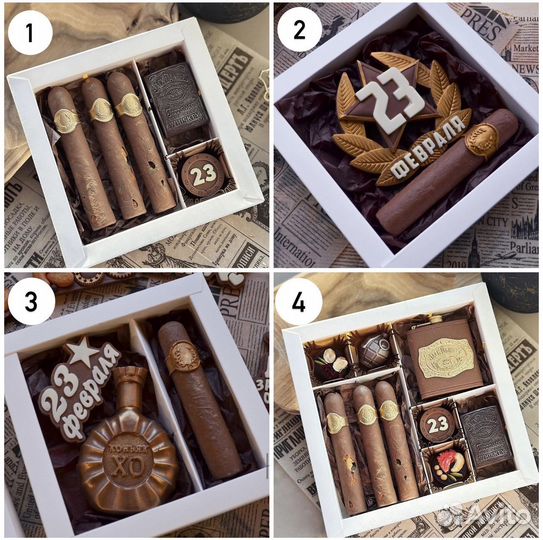 Шоколад ручной работы мужчине