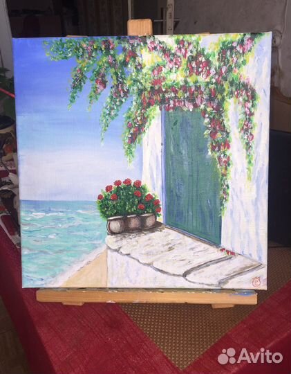 Картина «Отдых в Средиземноморье»