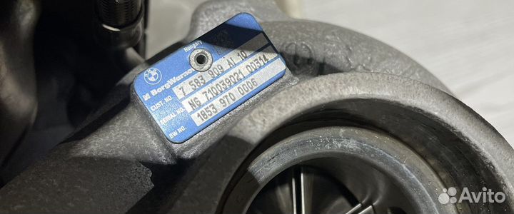 Турбокомпрессор Borgwarner 11657583909 BMW N55B30A