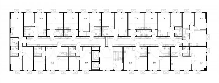Квартира-студия, 19,9 м², 13/15 эт.
