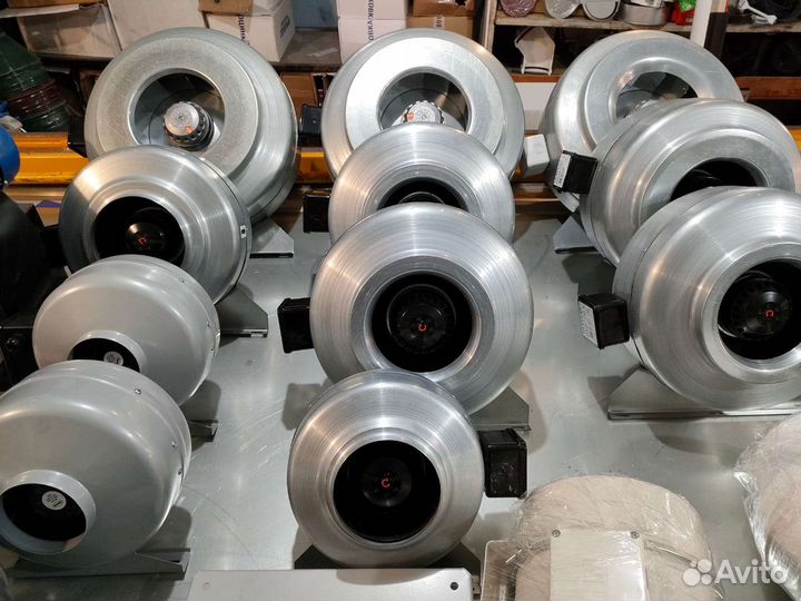 Канальный вентилятор 200 / вентилятор вытяжной