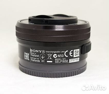 Объектив Sony SEL-P1650 E PZ 16-50 мм F3.5-5.6 OSS