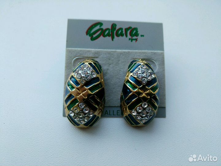 Серьги бижутерия