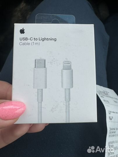 Кабель зарядка на iPhone usb c lighting