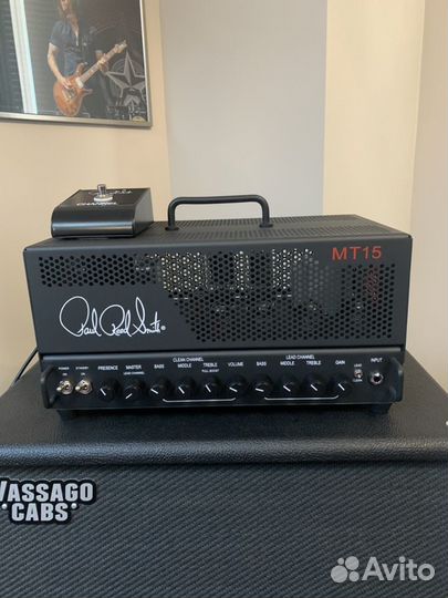 Ламповый усилитель PRS Mark Tremonti MT-15
