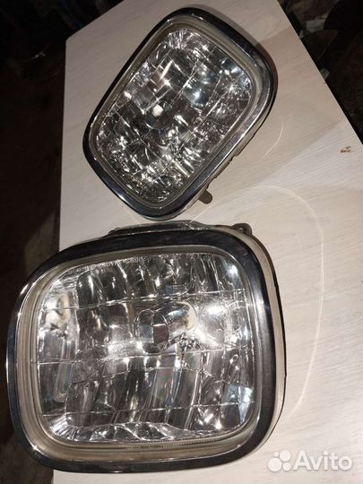 Противотуманные фары Subaru forester sf. Разбор