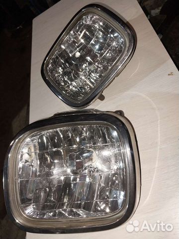Противотуманные фары Subaru forester sf. Разбор