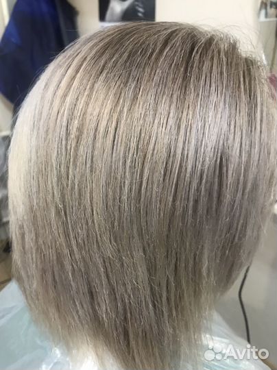 Смывка, мелирование, химич