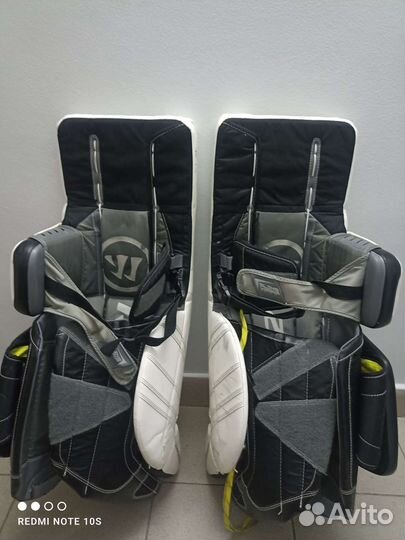 Вратарские щитки warrior 32+1,5