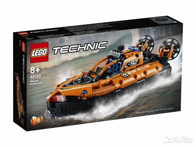 Lego Technic Лего 42120 Спасательное судно, новый