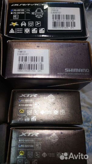 Контактные педали Shimano XTR Ultegra XT