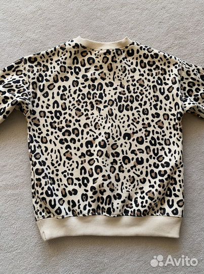 Zara свитшот с начесом р128