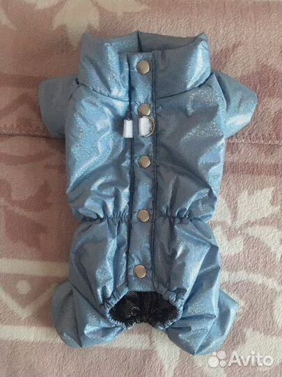 Зимний комбинезон для маленьких собак (мальчик)