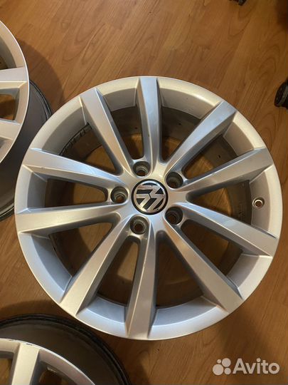 Диски литые r17 5 112 volkswagen passat