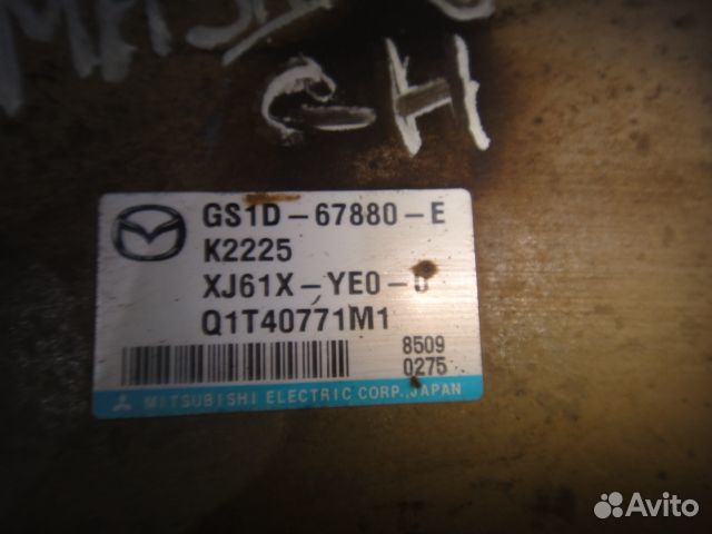 Блок управления эур Mazda 6 GH (07-12) б\у