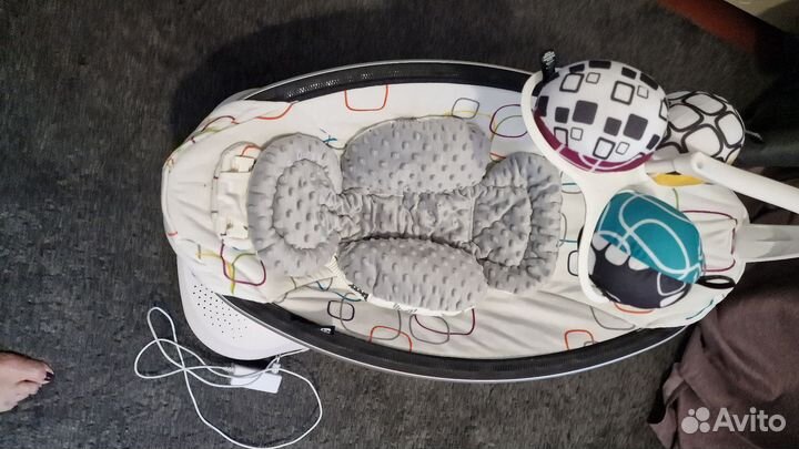 Детские качели 4 moms MamaRoo 4.0 мультиплюш