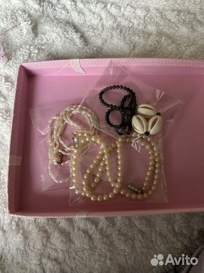 Бусы жемчужины винтаж