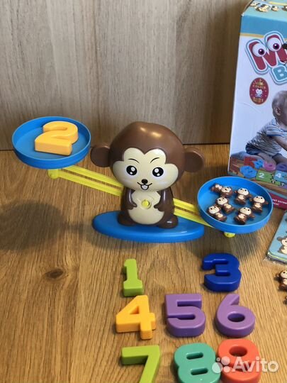 Monkey Balance Умные весы игра Для Детей