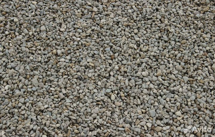 Щебень гравийный доставка