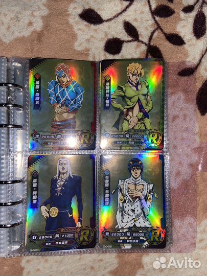 Карточки Jojo