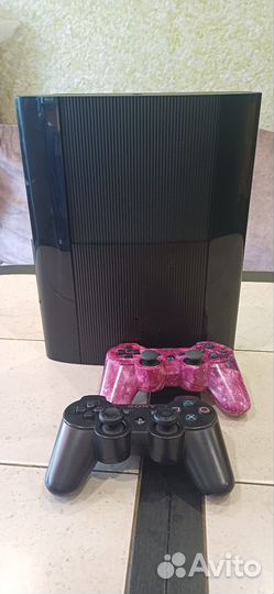 Sony PS3 super slim прошитая 1tb